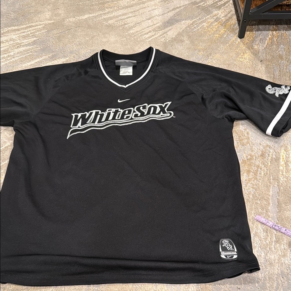 Crazy center swoosh Nike Chicago White Sox jersey from the 90s skater Style XL